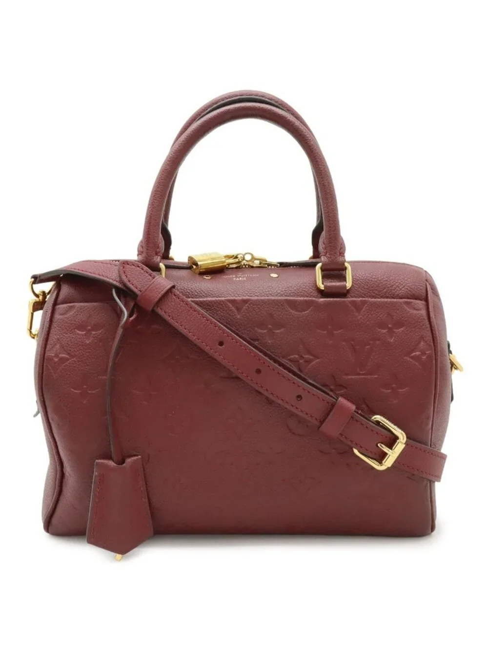Louis Vuitton Monogram Empreinte Speedy Bandouliere 25 NM 2-Way Shoulder